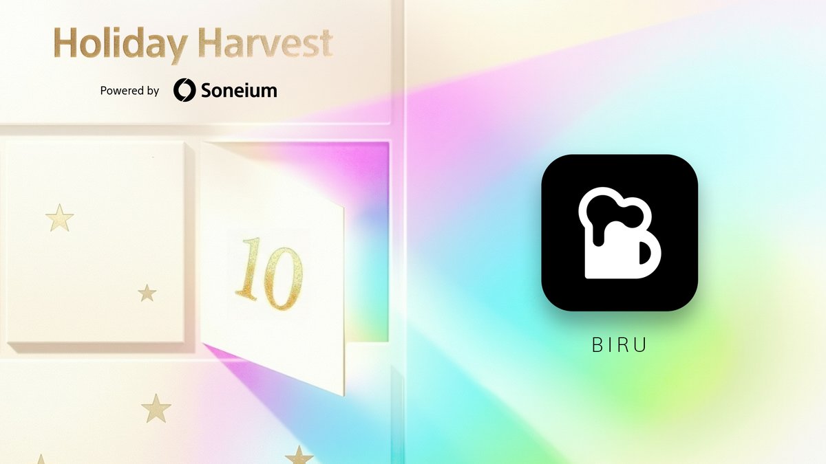 Soneium 💿 tweet media