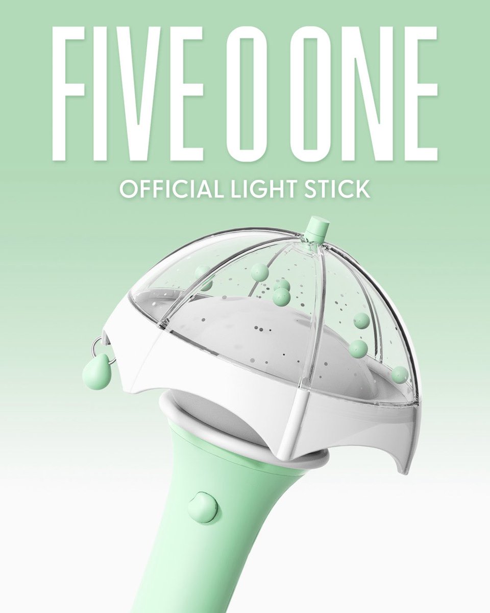 NEWS更新💡 キム・ヒョンジュンが参加するFIVE O ONEのペンライトが