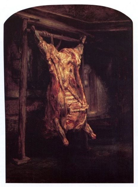 Emocionaelarte's tweet photo. Sé que #Rembrandt no sintió #OrgulloAbstracto cuando pintó #ElBueyDesollado; lo suyo era #OrgulloBarroco. Pero le veo derramar la pintura sobre las carnes y pienso en #Pollock, y en #Rothko, cuando entiende que el color otorga al arte la capacidad de #EmocionArte.
@MuseeLouvre https://t.co/iVWgUueSaF