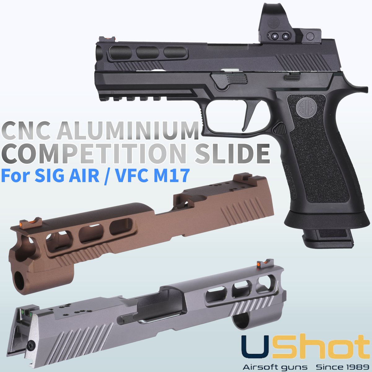 🈺🔁再入荷商品🔁🈺 U-SHOT PH+ CNC アルミニウム 4.7インチ