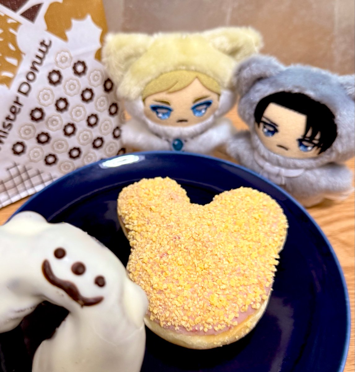 ちみたちおいでー！🐻ドーナツだよ！