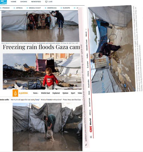 خيام من "قماش" تحت المطر و البرد.. جريمة الكيان الإسرائيلي المختبئة خلف الذرائع الأمنية (وليس تقصير المنظمات الإنسانية والخيرية!)
مع اشتداد المنخفضات الجوية وهطول الأمطار، تتحول الخيام في غزة من مجرد مأوى هش إلى أداة لـ "التعذيب البطيء"؛ في جريمة تسييس واضحة للاحتياجات الإنسانية.