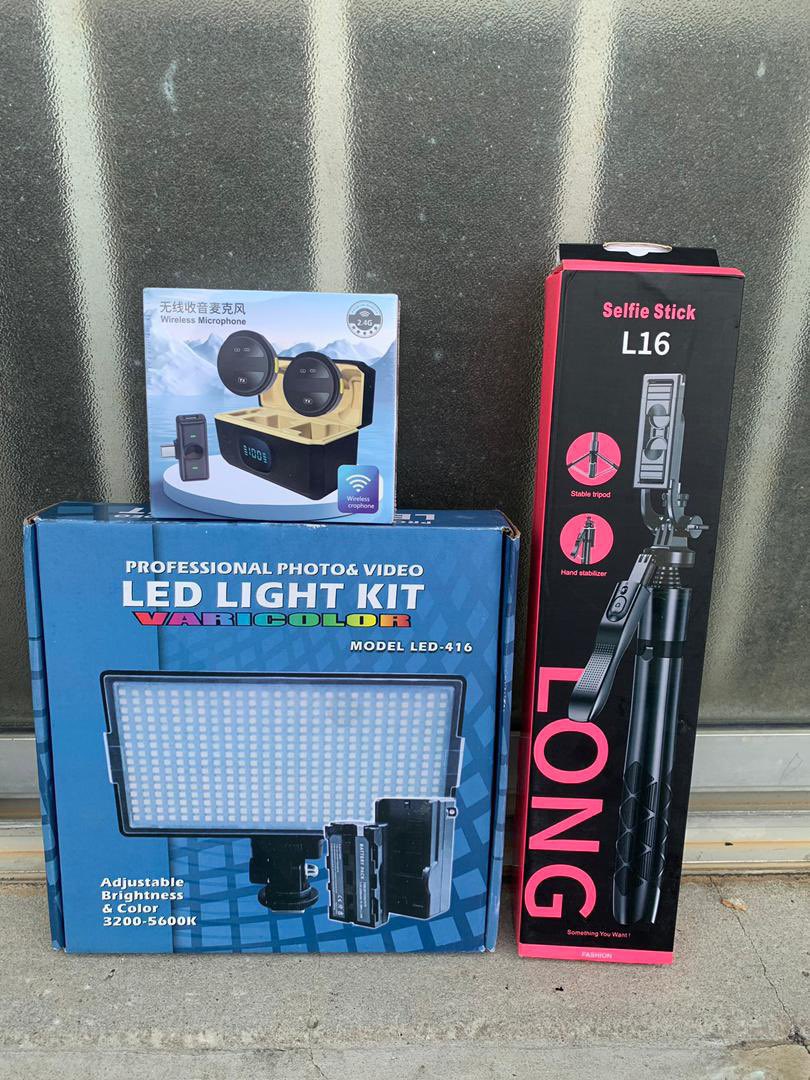 Val_Gadget's tweet image. Content creation 

I want to help 10 people 

Laptop 
Tripod
Light 
Mic
 
390,000 
850;000 with solar generator