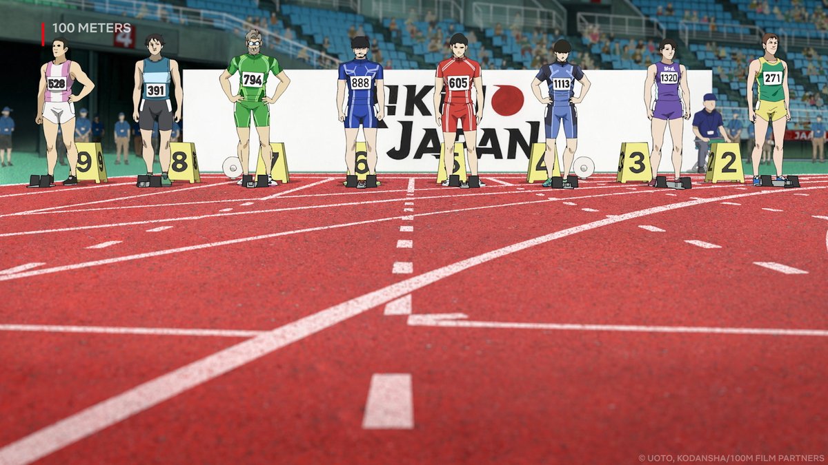 NetflixAnime's tweet image. ON YOUR MARK...

100 METERS hits Netflix in TWO DAYS.