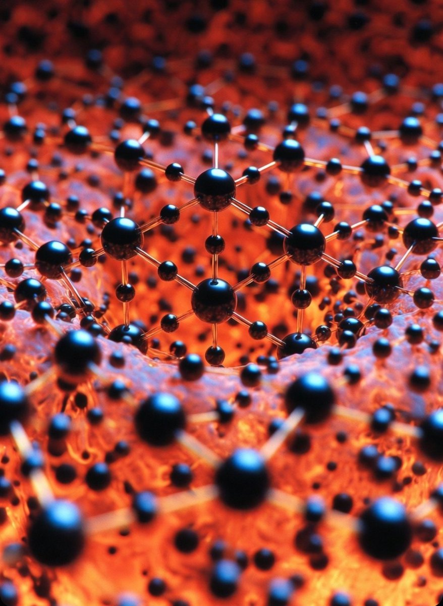 Jomolos's tweet image. An incredible discovery has been made deep within the Earth, folks! A substance composed of a mixture of iron and carbon has been discovered in our planet's inner core 🌍🌎🌏

This state appears solid, but some of its atoms flow like liquids. Scientists call it superionic 🔥🔥…