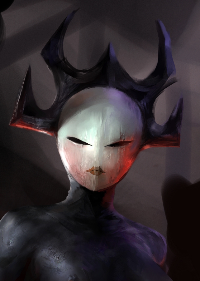 Detail from a current fan art wip  #samuraijack #aku #daughtersofaku