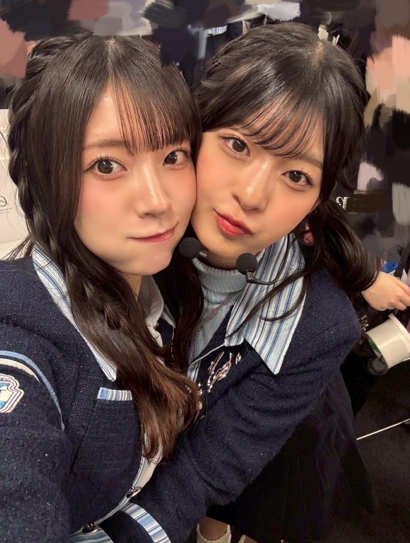 僕が見たかった青空　僕青　持永真奈　宮腰友里亜　2月個別ペア生写真　直筆　サイン 僕が見たかった青空 僕青 持永真奈 宮腰友里亜 2月個別ペア生写真 直筆