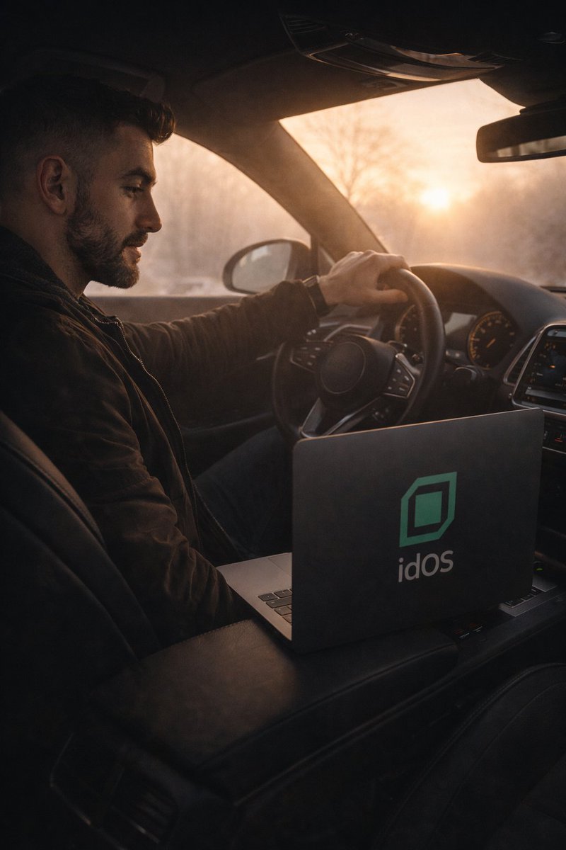 GM 🚗☀️

On the move with <a href="/idOS_network/">idOS</a> building with self-
sovereign identity, user-owned data, and on-chain 
control from day one.