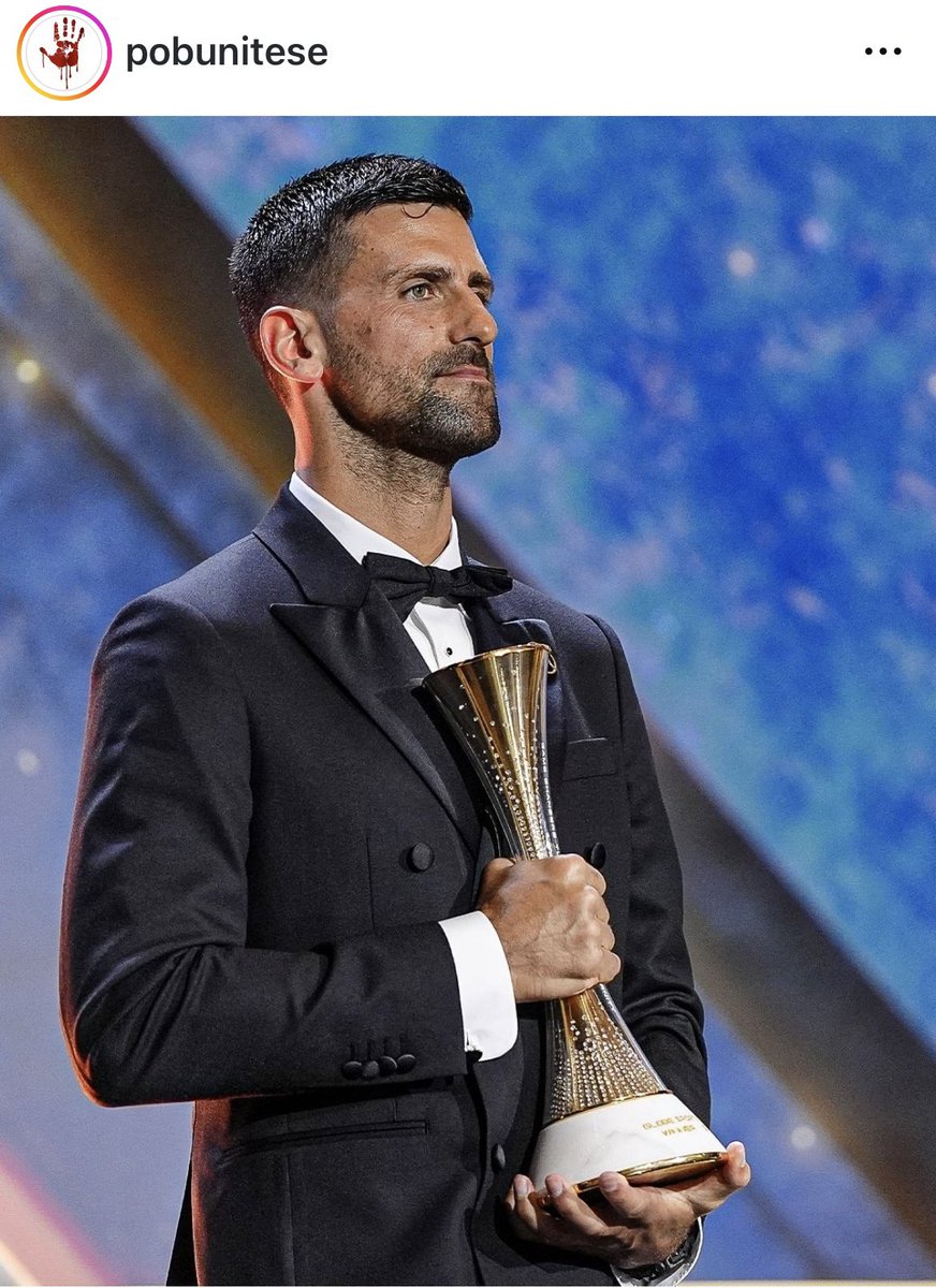 Ovaj, po nekima prosečan teniser je juče poneo i titulu najboljeg sportiste na svetu! 💫
Nije zgoreg i tu lepu vest podeliti jer lepih vesti, nikad dosta! 🤗