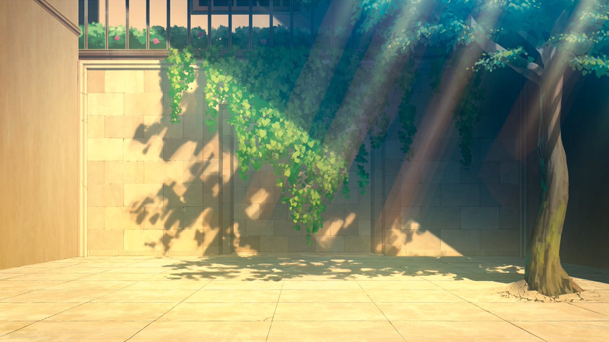 mahoseka_jp's tweet image. 同じ場所でも光によって印象が変わります。卒業制作は長い戦いになるとわかっていたので描きたいものを入れられる話を作ったのですが、そのうちの１つが『光』でした。なのでまほせかは光が印象的なシーン（になってると信じる）や光るものがたくさん出てきます。楽しくないものなんて1年半もやってら