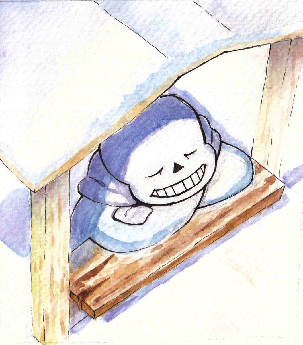 Orbasart's tweet image. dude i just realized. It's called "snowdin" because they're like, snowed, in. Cuz like, theres snow. Like the snow in, snowdin. Because it's "snowdin" like "snowed in". They're "snowed in" in "snowdin" because of the snow. Sans.
#undertale #undertaleFanart