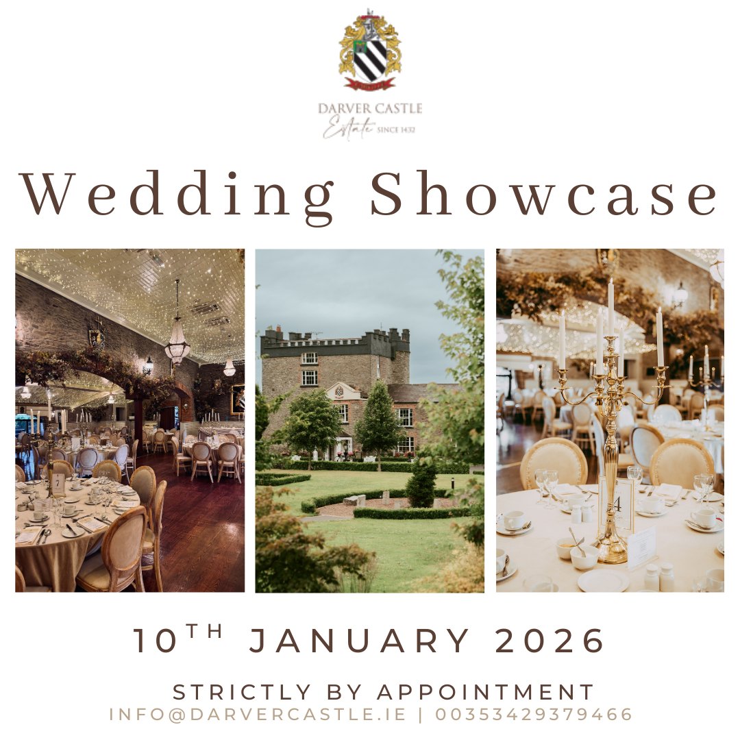 The Award-Winning Darver Castle Wedding Venue tweet media