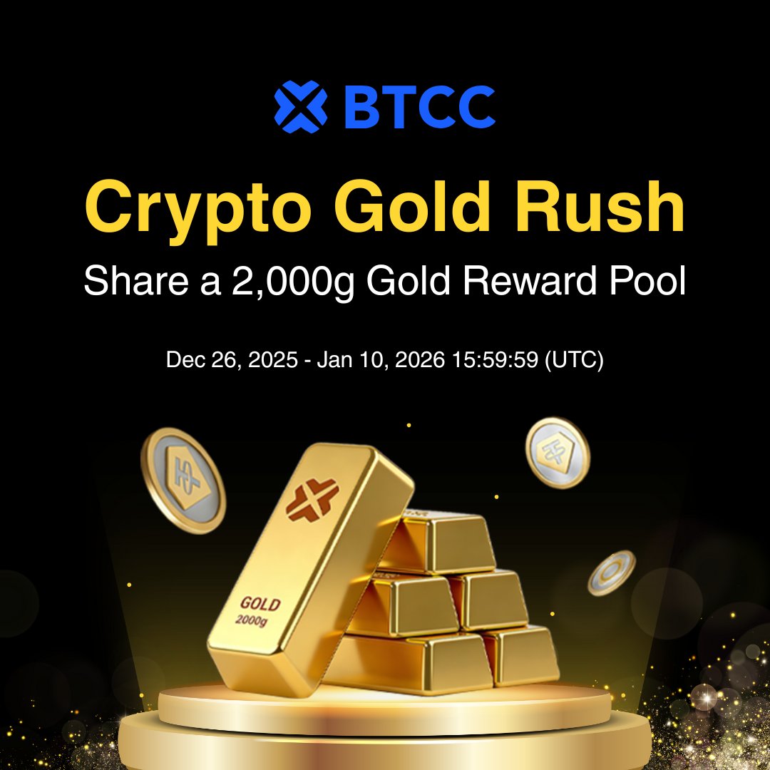 ⛏️ CRYPTO GOLD RUSH IS LIVE! ⛏️ Only until Jan 10, 2026 Clock is ticking  fast… https://t.co/dFevZVAOFV Trade XAUT/USDT, PAXG/USDT, SILVER/USDT, GOLD/USDT  & Share in a MASSIVE 2,000g Gold Reward Pool! 💰🪙 #