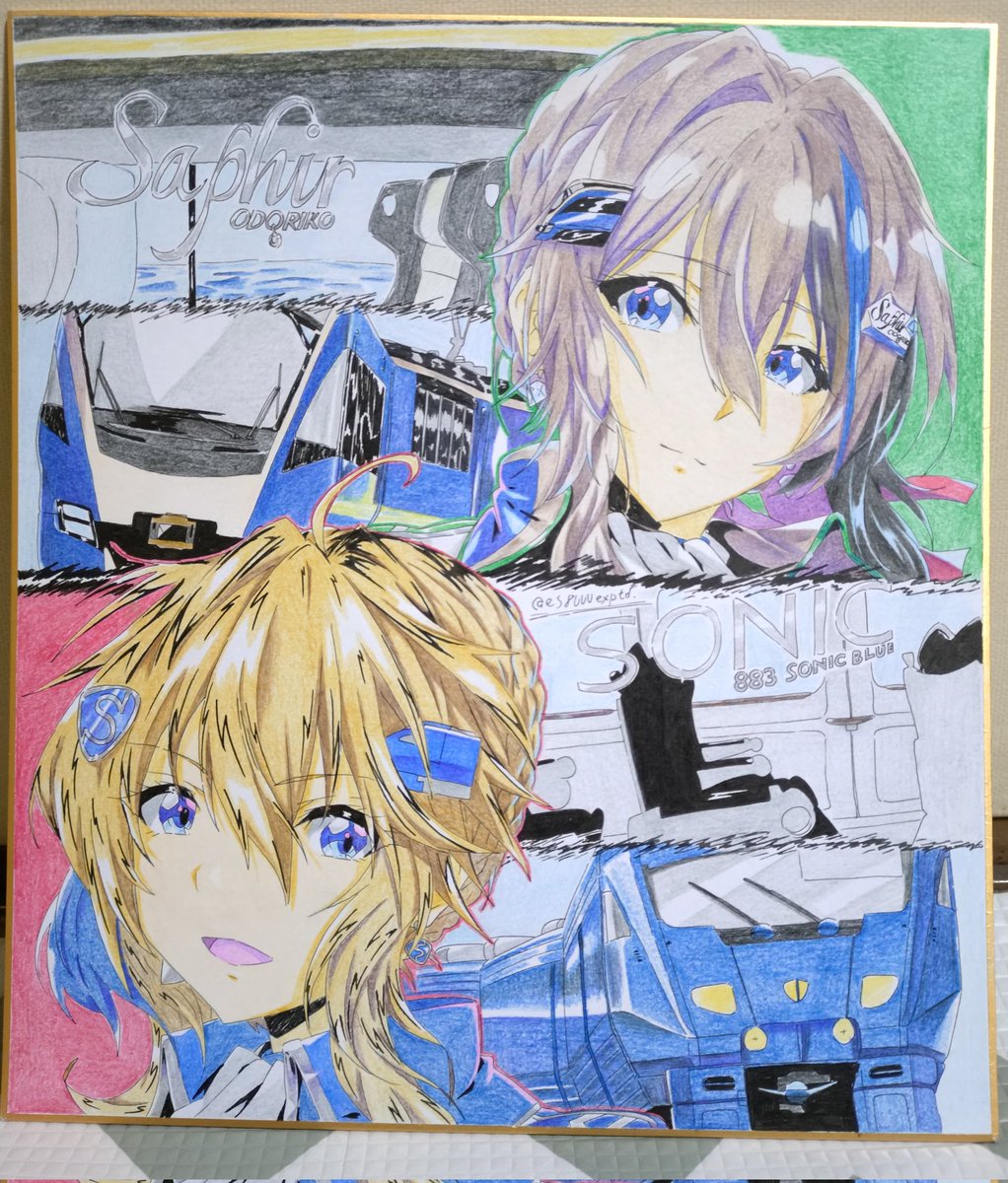 2025年自分が選ぶ今年下半期の4枚 非公式だけど【公式風】に描けた