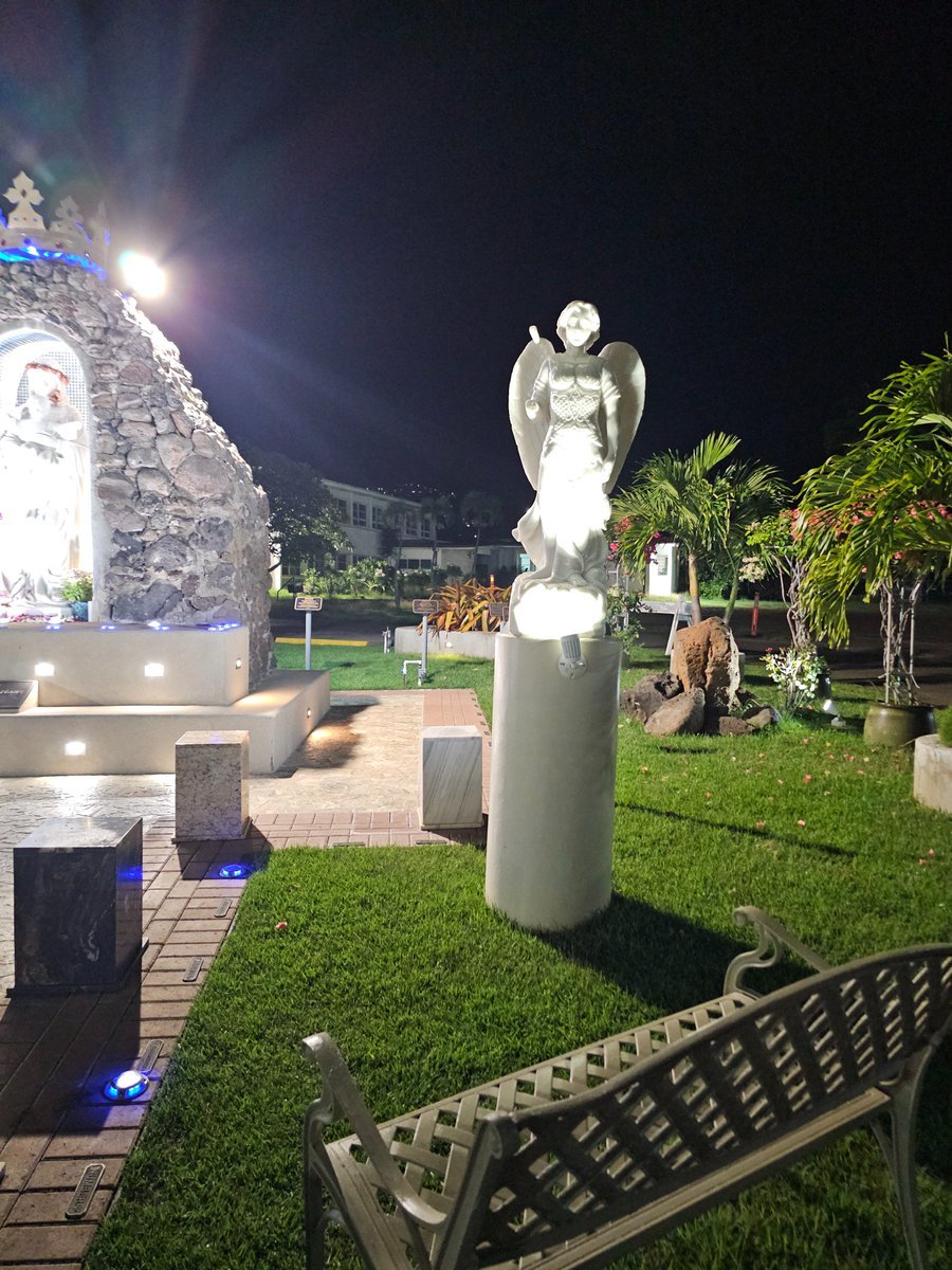 Hawaii's Jubilee Cross 2025 with the beautiful grotto