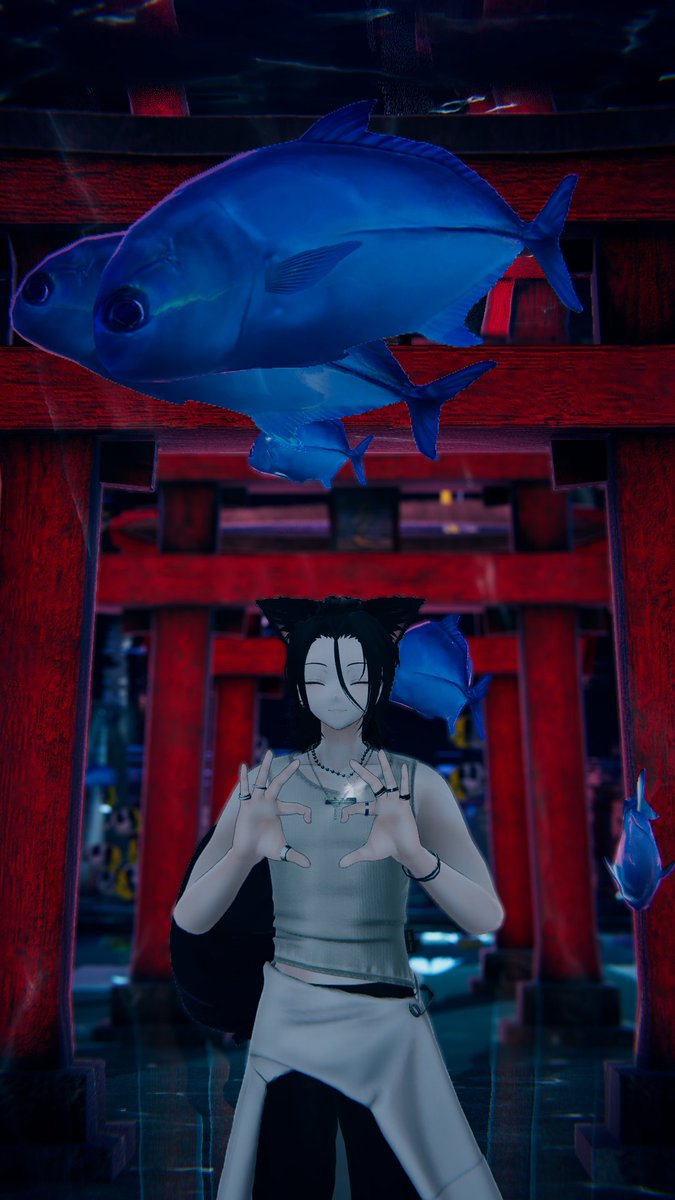 modGU's tweet image. Had a dream that I was under water. I wonder if this something people dream about. 

#彼方3D #VRChatPhotos #VRchat