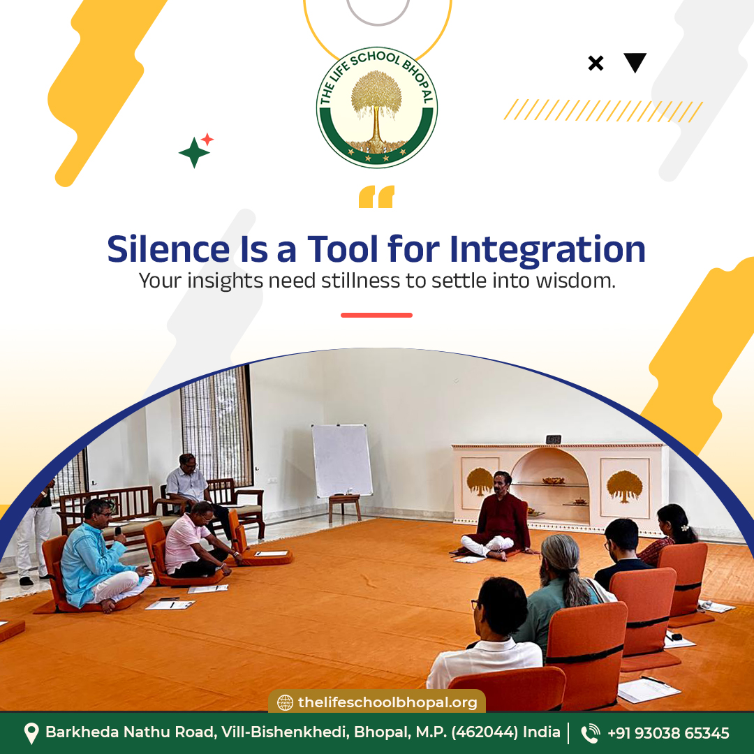 tlsbhopal's tweet image. Silence is a transformation tool. It gives your insights space to settle into wisdom. Make room for quiet. 
#TLSNavigators #SilenceTool #TLSNavigators #InnerStillness #SilenceIsPower
#InnerIntegration #StillnessSpeaks #NervousSystemHealing
#MindfulAwareness #EmotionalIntegration