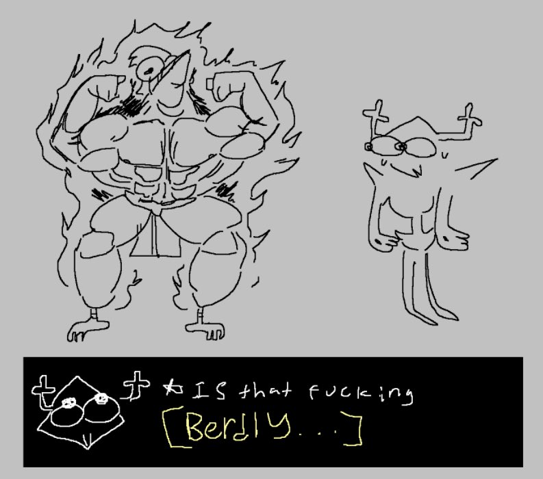PaperSamurai_'s tweet image. What are they feeding berdly
#DELTARUNE #burghley
@gigiriley_  my friend's in there