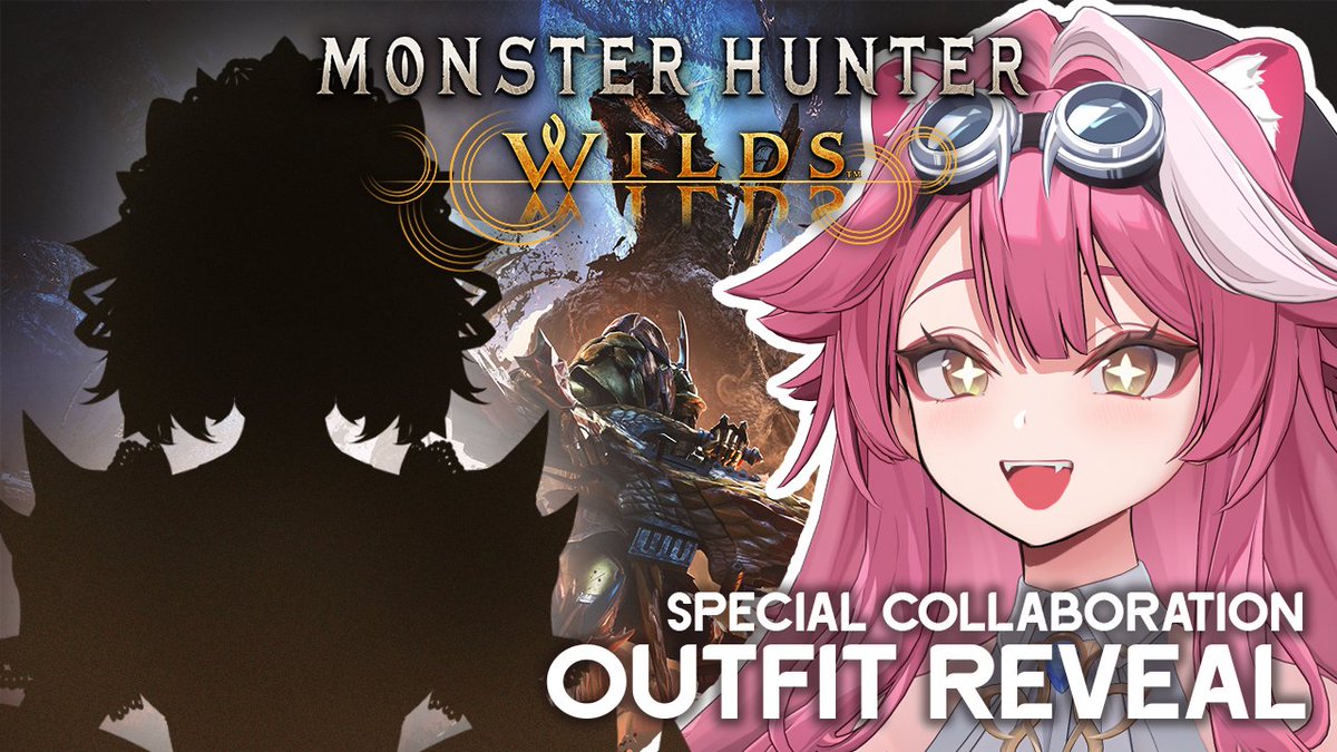 📌Special Announcement!    

As part of an official collaboration with Monster Hunter,  Gigi Murin and Raora Panthera have a very special outfit reveal!    

⏰Date 
Jan 5th, 10:00 AM PT / Jan 6th 3:00 AM JST

Tune in on the above schedule at Gigi's and Raora's channels to see