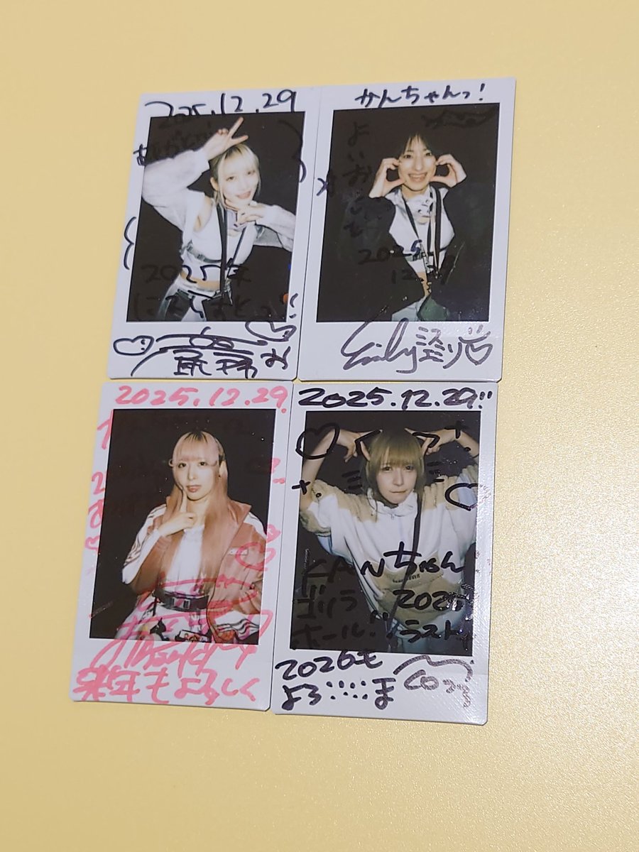 今日の、IDO-LIVE!! 歳末感謝祭SP NiL特典会 今日はメンバー全員の