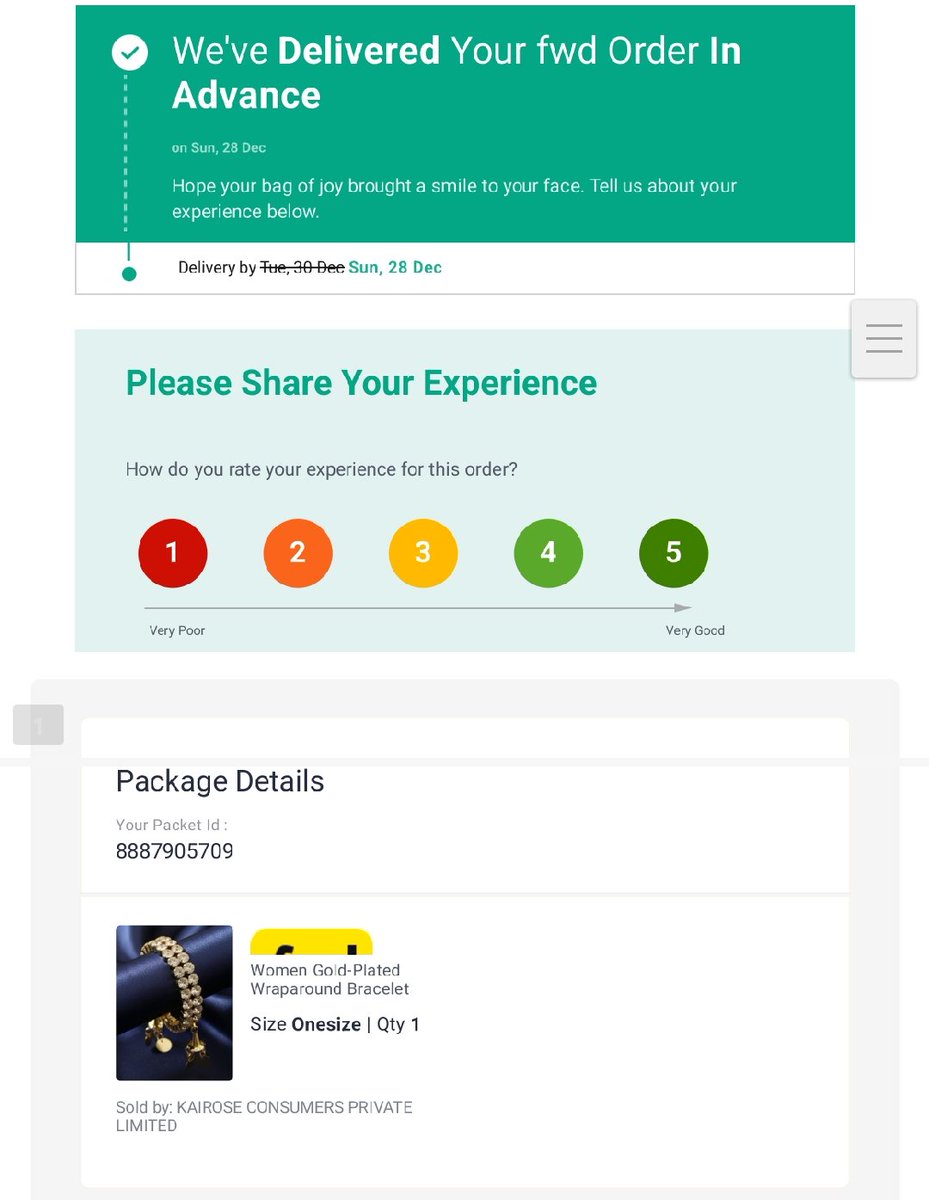 OtherHalf2025's tweet photo. Guyzz, @MyntraSupport Deactivated my account and there was an order in transit and today I received the order but the product was completely different from what I ordered and I can't login to my app now I'm unable to raise any exchange or return🙂

#SCAM #MYNTRA #MYNTRA_SCAM https://t.co/RHzAKq7M4L
