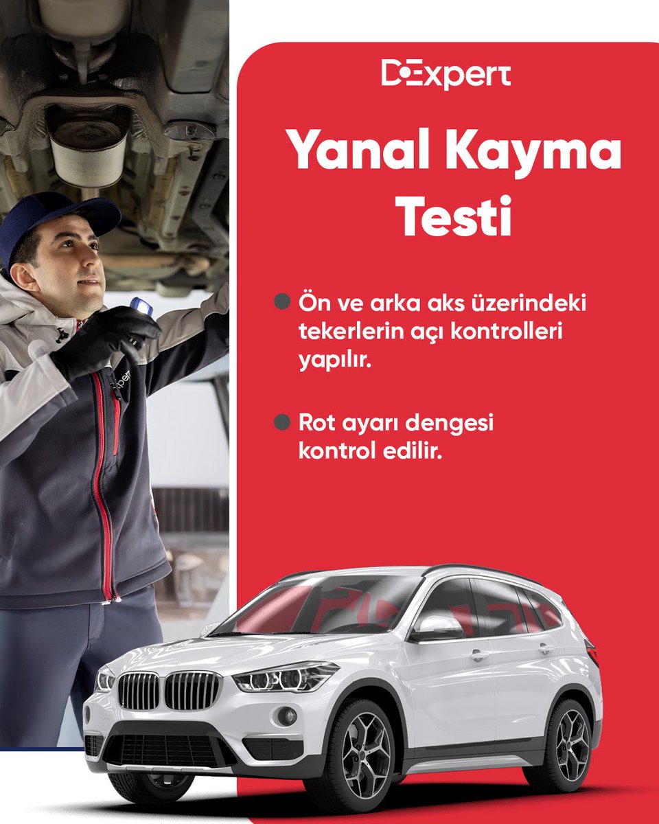D__Expert's tweet photo. Yanal kayma testi ile aracınızın ön ve arka aks üzerindeki tekerlerin açı kontrolleri sağlanır, rot ayarı dengesi kontrol edilir.

Siz de aracınızın kontrollerini tarafsız ve bağımsız şekilde yaptırmak istiyorsanız D Expert’e gelin!

#DExpert #araçekspertizi #otoekspertiz https://t.co/MpagfKUci1