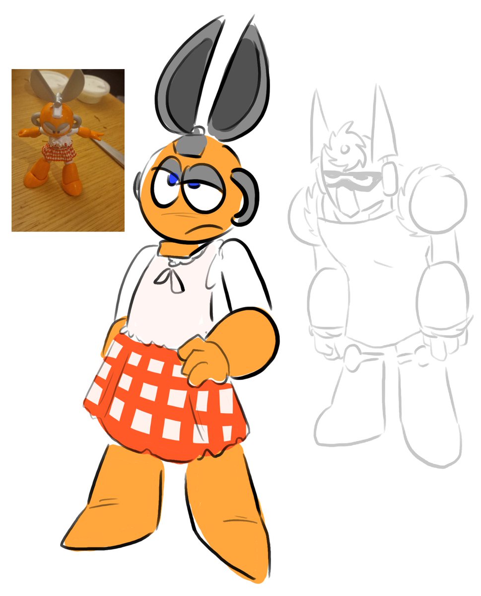 DR1FTNBYT3Z's tweet image. Cut Man (And Metal Man but this isn’t about him.)

Mm Cut Man