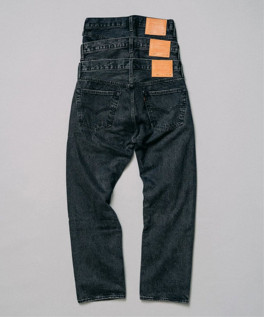 Levi's × EDIFICE 2025 FW 別注 BIG E 501 ”Black” (リーバイス