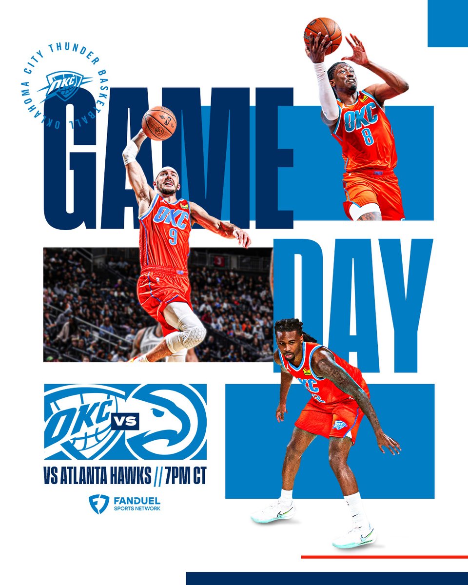 okcthunder's tweet image. See you back at @PaycomCenter tonight 🔜

🎟️ bit.ly/3J0CNNV
📺 FanDuel Sports Network
📻 @sportsanimal
