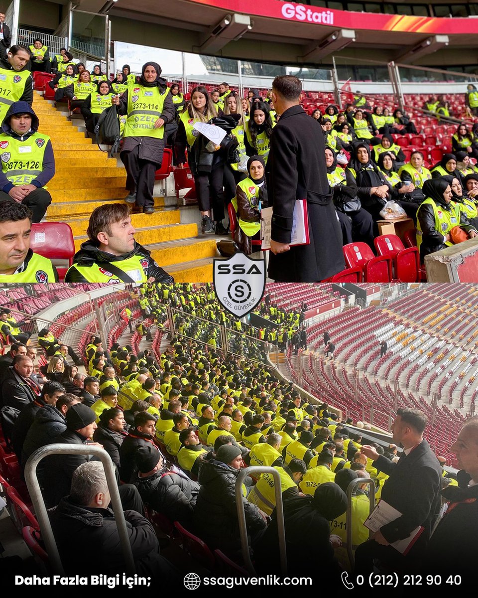 18 Aralık 2025 Galatasaray - Başakşehir Spor Ziraat Türkiye Kupası özel güvenlik hizmetleri firmamız tarafından sağlanmıştır.
📍 RAMS Park

Daha fazla bilgi almak ve iletişime geçmek için;
🌐 ssaguvenlik.com
📞 0 (212) 212 90 40
.
@sesagroup