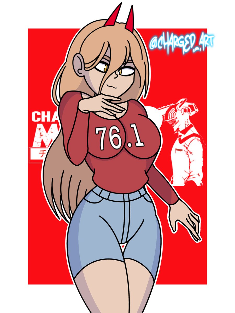 power 🧡😈 #nsfw #nsfwart #nsfwartist #nsfwtwt #twtart #twtartist #chainsawman #powerchainsawman