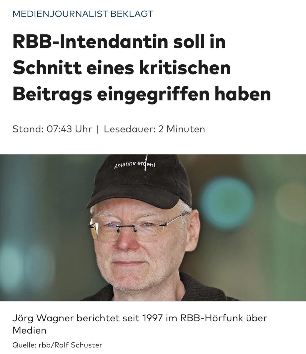 Ulrike Demmer, zuvor SPD-Regierungssprecherin der Ampel, ließ den Podcast umschneiden, der sich kritisch mit dem rbb befasst.