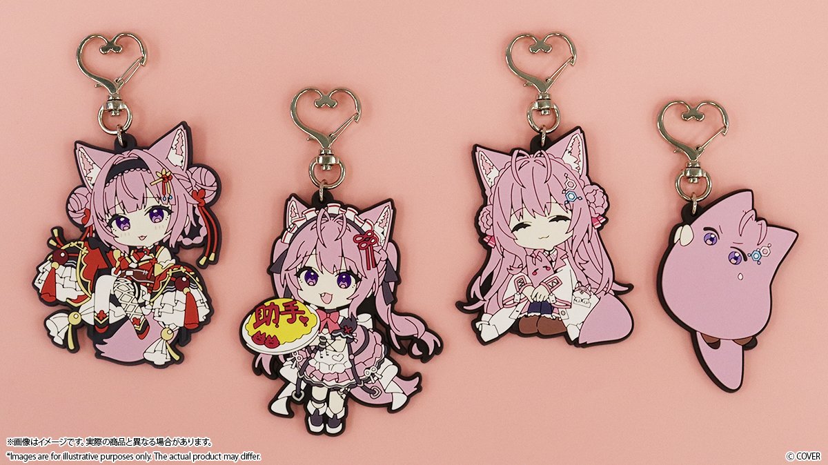 hakuikoyori's tweet image. ⚠グッズ購入本日18:00まで‼⚠

買えるのあと1時間ちょっとだよ～～～～～！！！！！

ラバーキーホルダーは実は初めて出したよー❣
#もふこよ と、2025年の新衣装×2！！！
今年の記念に絶対GETだっ🌟

shop.hololivepro.com/products/hakui…