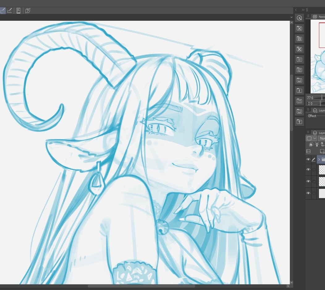 Darling goatess WIP 🐐🌶️😈
