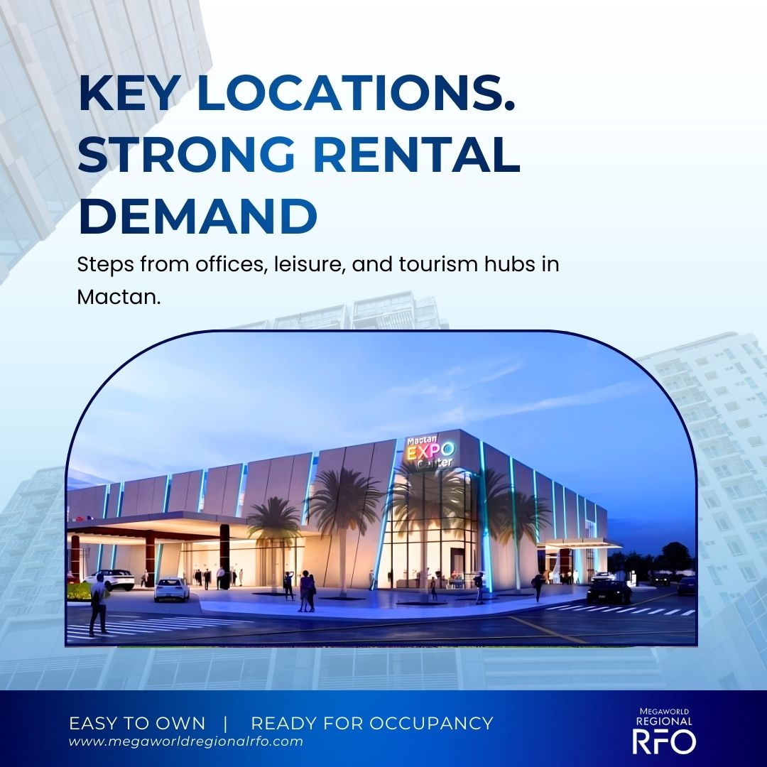 MWRegional_RFO's tweet image. Invest smarter in 2026 with ready-for-occupancy units at The Mactan Newtown—start earning now!  

For inquiries, call 0917-836-6436 or visit 
megaworldregionalrfo.com 

#MegaworldRegionalRFO #EasyToOwn #ReadyForOccupancy