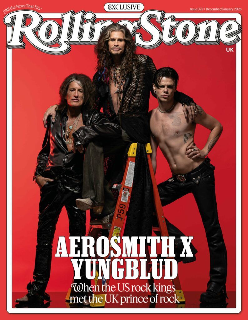 In their Rolling Stone UK cover story, rock giants Aerosmith spoke to us about how they collaborated with the rising rock star Yungblud 🎸Read here: bit.ly/4s5W2r3