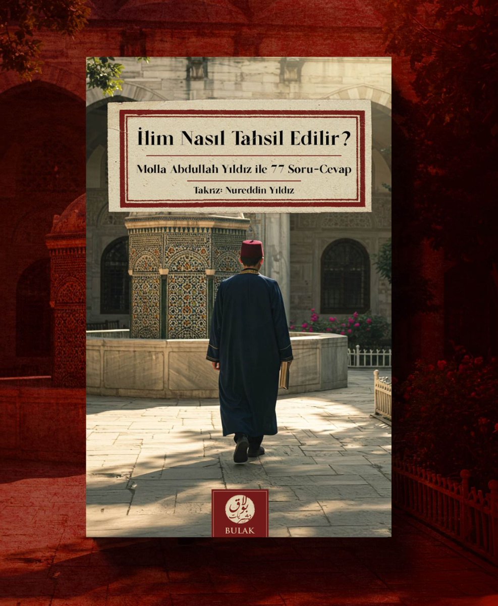 ✨ İlim Nasıl Tahsil Edilir?
✒️ Telif: Molla Abdullah Yıldız (<a href="/ubeyd53/">ملا عبدالله يلديز</a>)
✏️ Takriz: Nureddin Yıldız
🏷️ 192 TL
📍DM veya link:
tahsilyayinevi.com/urun/ilim-nasi…