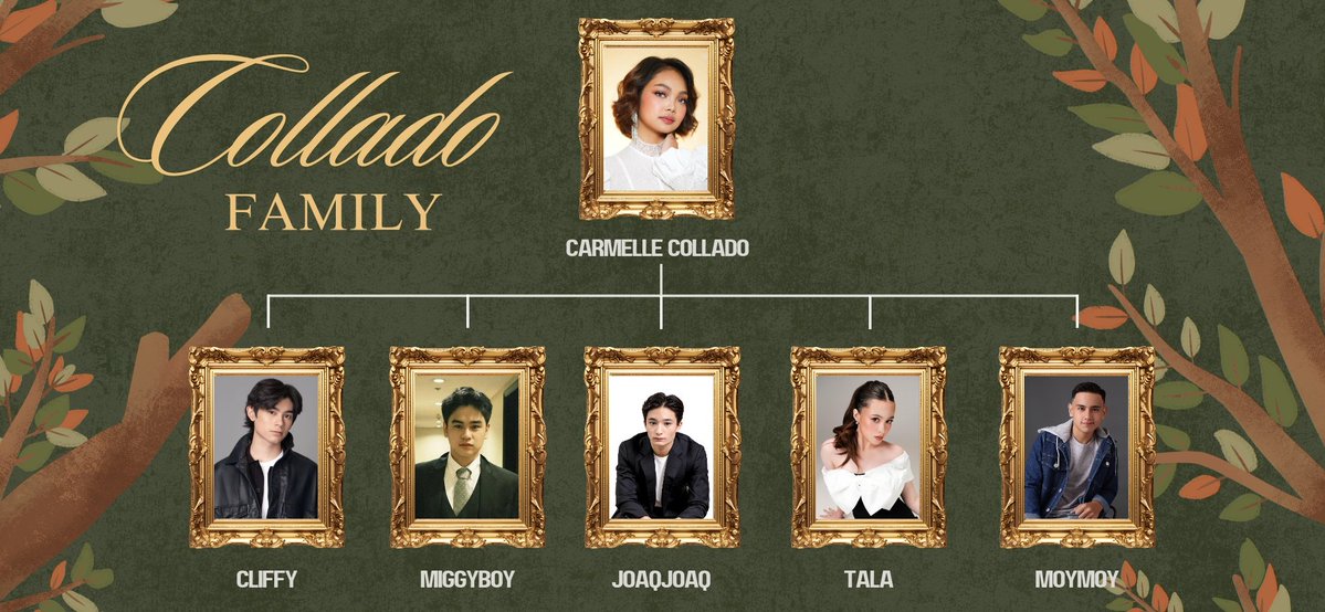 bituinmelle's tweet image. meet the collado family—mga (confirmed) anak ni carmelle! 👩‍👧‍👦