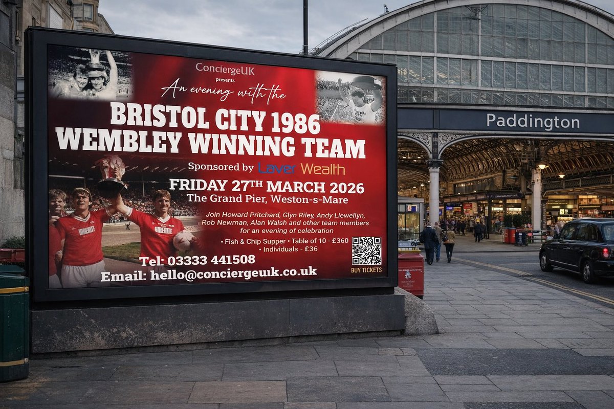Spotted 👀 In Paddington

“An evening with Bristol City 1986… spotted outside Paddington 👀”

If our poster can make it to London, the lads can certainly turn up for the Millwall game. We’ve arrived 🚆🔴⚪️😄
<a href="/bristolcitylive/">Bristol City Live</a> <a href="/BristolCity/">Bristol City FC</a> #BristolCity