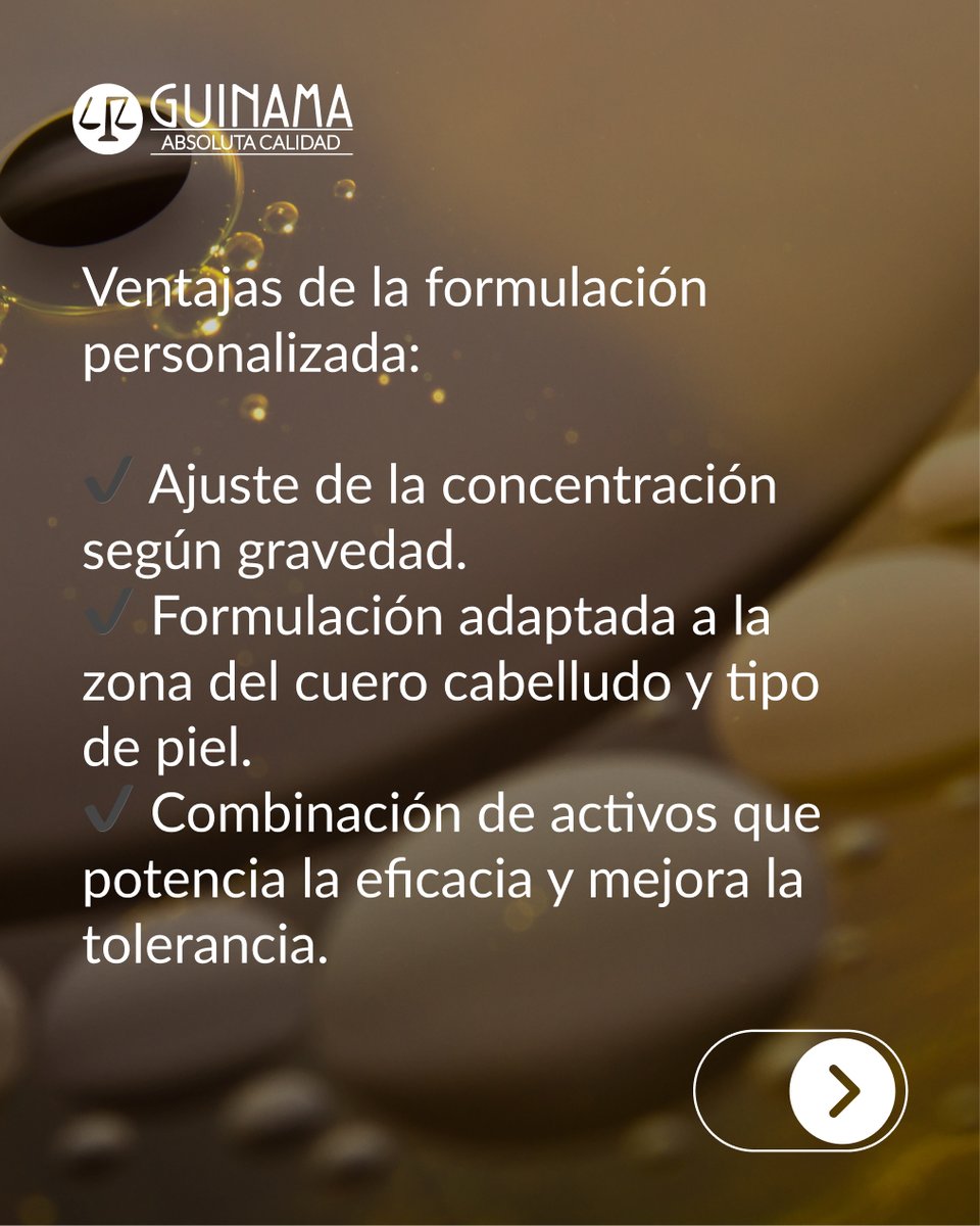 🎯 Psoriasis en el cuero cabelludo: ¿Cómo mejora la formulación magistral?
📥 Aprende a preparar esta fórmula adaptada en nuestro blog. guinama.com/blog/formula-d…

#ExpertosenFormulacion