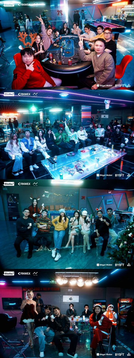 YOMIRGO's tweet photo. A wonderful Xmas 🎄
Great vibes, lovely people, and an amazing gathering.
Let’s do more of this ✨

Big thanks to everyone who made it happen 🤍

Hosts: @finwexai  @WorldinShadow  @221ALABS  #aloha
Sponsors: @BitgetWalletCN  @BitgetWallet @Bybit_Official  
Communities: @YOMIRGO   @web3space_cn  @SIMANLABS  @BlockVally  @teme_pro