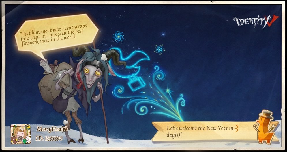 MercyHealth41's tweet image. I'm playing Identity V. Fancy a game?