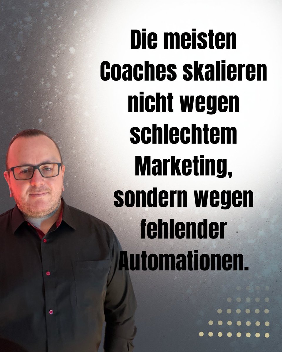 Coaches skalieren nicht wegen schlechtem Marketing, sondern wegen fehlender Automationen. Mehr Leads in löchrigen Trichter = mehr Stress. Coach A (50 Leads, 5 buchen) vs. Coach B (30 Leads, 15 buchen durch bessere Prozesse). Konsistenz schlägt Volumen.
