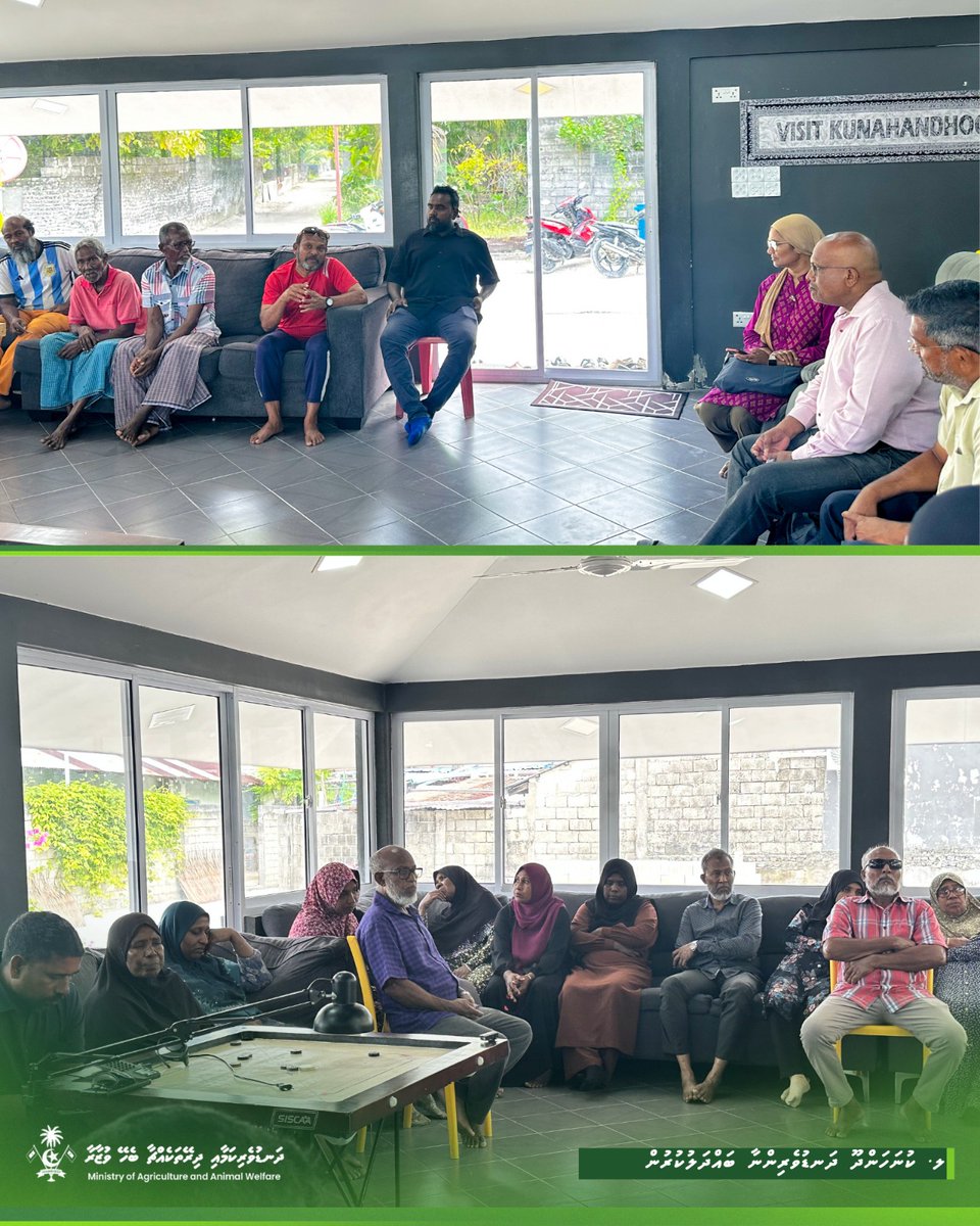 ދަނޑުވެރިކަމާއި ދިރޭތަކެއްޗާއި ބެހޭ ވަޒީރު، ޑރ. މަރްޔަމް މާރިޔާ، ލ އަތޮޅުގެ ބައެއް ރަށްތަކަށް ކުރެއްވި ދަތުރުފުޅުގައި ލ.ކުނަހަންދޫގެ ދަނދުވެރިންނާ ބައްދަލު ކުރައްވައި، އެރަށުގެ  ދަނޑުތަކަށް ކުރެއްވި ޒިޔާރަތުގެ ތެރެއިން.