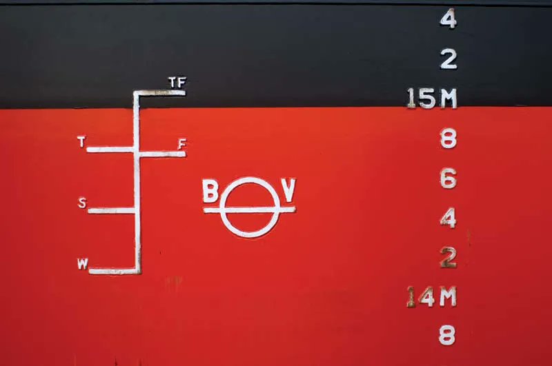 1/x
The Plimsoll mark, or International Load Line Mark, is a statutory safety marking required under the International Convention on Load Lines, 1966 (ICLL). It defines the maximum permissible loading condition of a ship based on