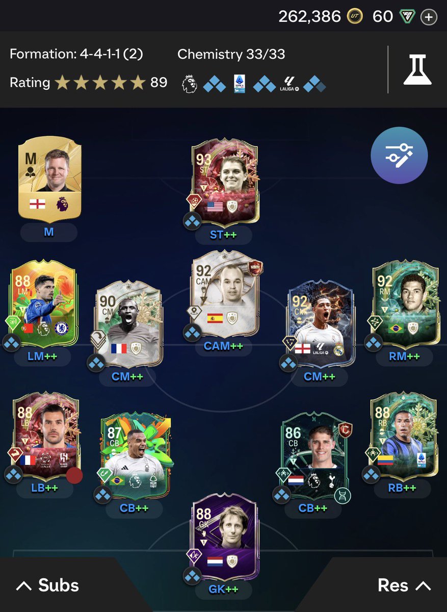 DannyGIOM's tweet image. Well this was the worst wake up of the year 😂
Here’s a fut champs team review 
Van Der Sar / Buffon 5/10 neither had a 5 save + game
Cordoba 4/10 gets done constantly his RB is much better
VDV Evo 7/10 does a great job 
Murillo 8/10 wish he had 3 more pace 
Mega Theo 10/10