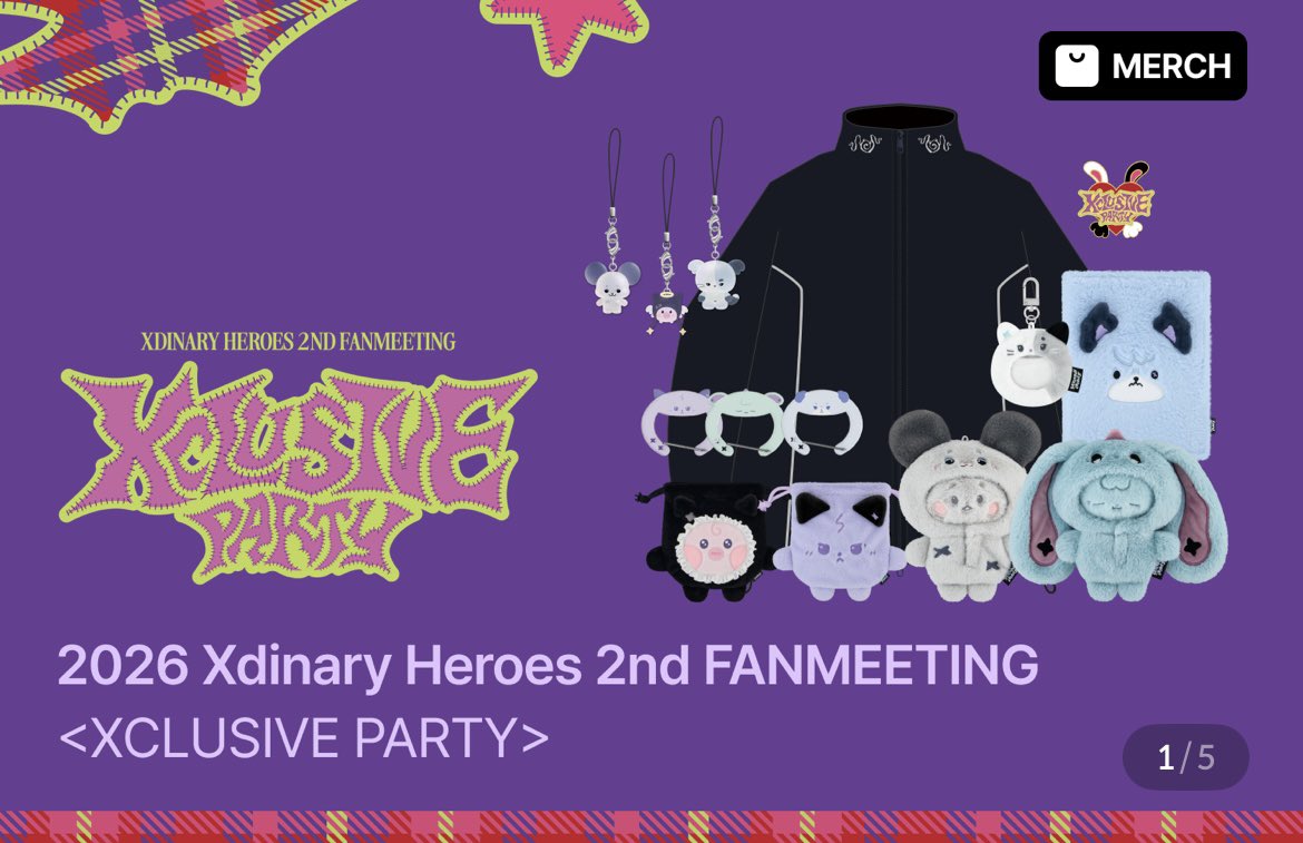 dundunGO_'s tweet image. OPEN PO MD &amp;lt;Xdinary Heroes 2nd Fanmeeting&amp;gt; XCLUSIVE PARTY (ONLINE)

DP 50K

₩40.000 = 1 POB

✅GO LINE
✅CICILAN
📍Tangerang
🗓️CLOSE : 11/01/26 17.00 WIB

form order : forms.gle/XKdRFzAy6DWLQp…
