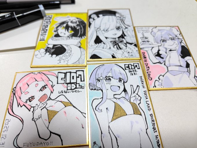 描きたいもの描いてる 