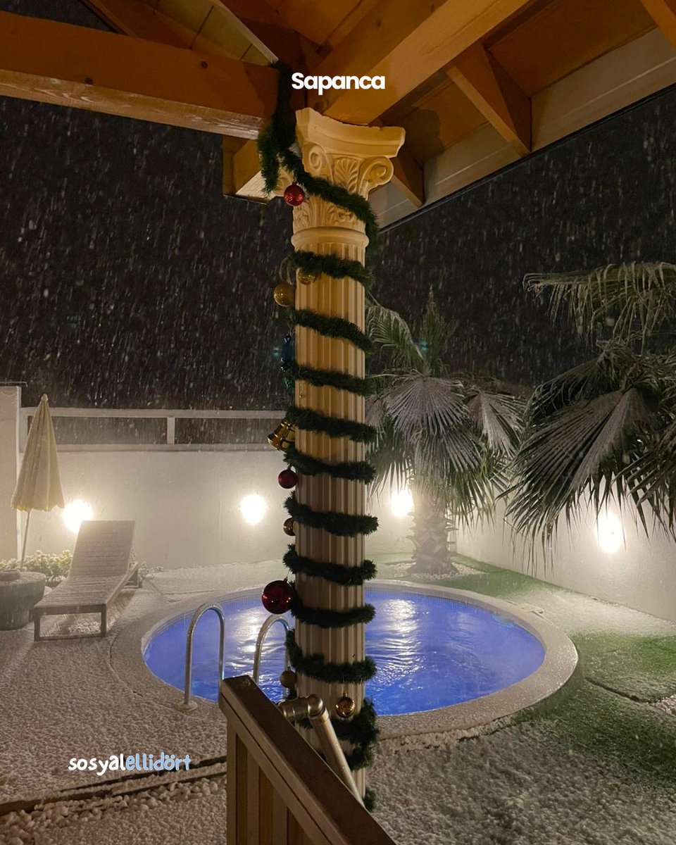 Sosyal Ellidört takipçilerinden kar manzaraları ❄️☃️