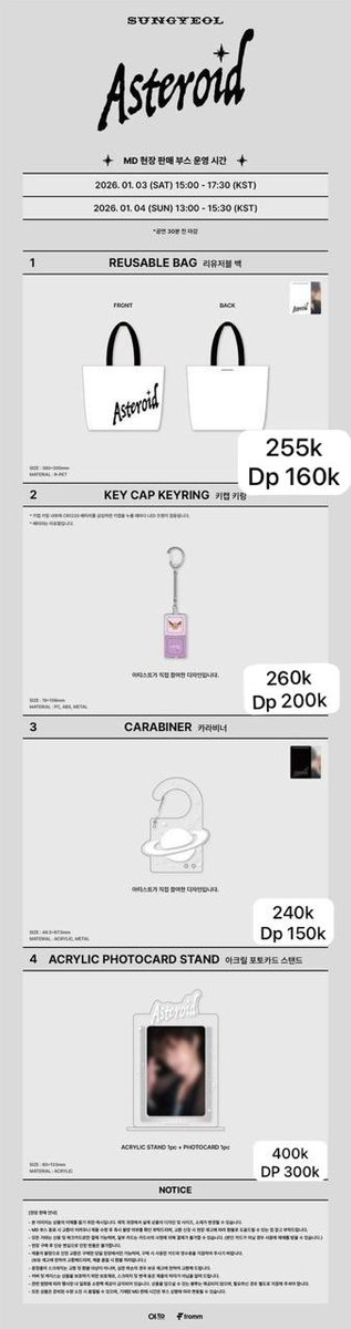 1wintercherry7_'s tweet image. 🍒❄️ OPEN JASTIP HAND CARRY ❄️🍒
MERCH  SUNGYEOL FANMEETING IN SEOUL

Price detail on the pict
Excl Pack. Area JKT bisa COD

est. Mid Januari

*diusahakan dapat tapi tergantung ketersediaan di venue

Bisa langsung rep/dm aku atau @wooahhae_e

Thankyouu ❣️❣️